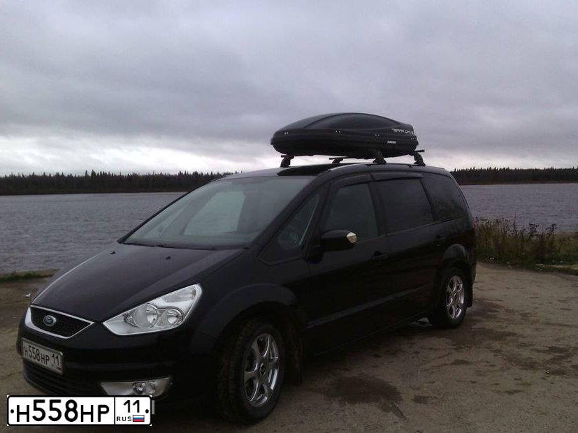 Фото автомобиля FORD GALAXY, 2008 — госномер Х689РС116. Цвет: ЧЕРНЫЙ
