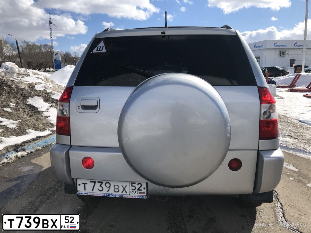 Фото автомобиля CHERY TIGGO, 2006 — госномер У792УО43. Цвет: Серый