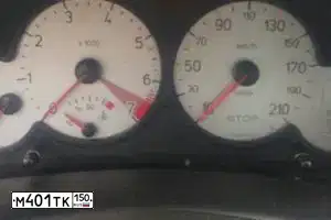 Фото автомобиля PEUGEOT 206, 2003 — госномер М401ТК150. Цвет: КРАСНЫЙ
