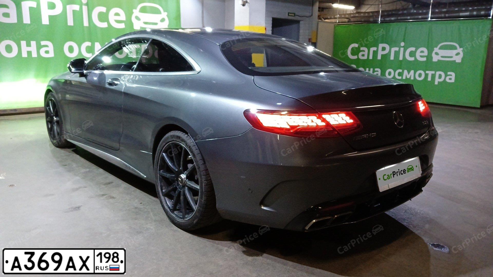 Фото автомобиля MERCEDES S-KLASSE, 2017 — госномер В199ТМ199. Цвет: серый