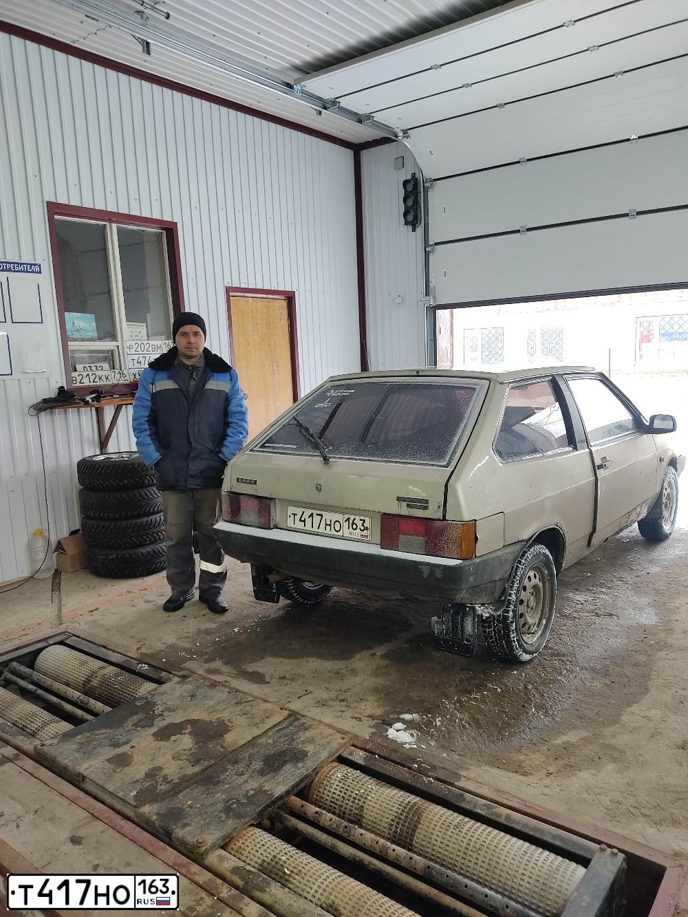 Фото автомобиля LADA 2108 SAMARA, 1993 — госномер Т417НО163