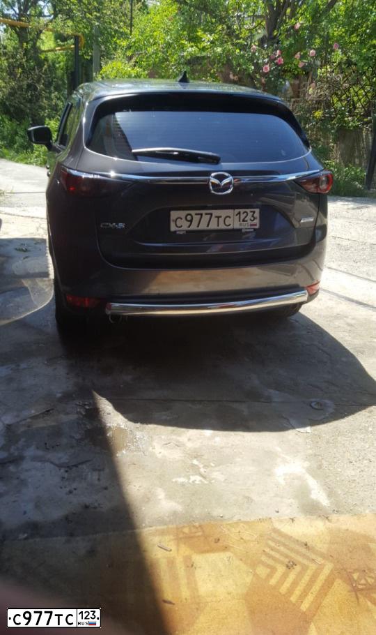 Фото автомобиля MAZDA CX-5, 2017 — госномер Е507ХУ82. Цвет: ТЕМНО-СЕРЫЙ