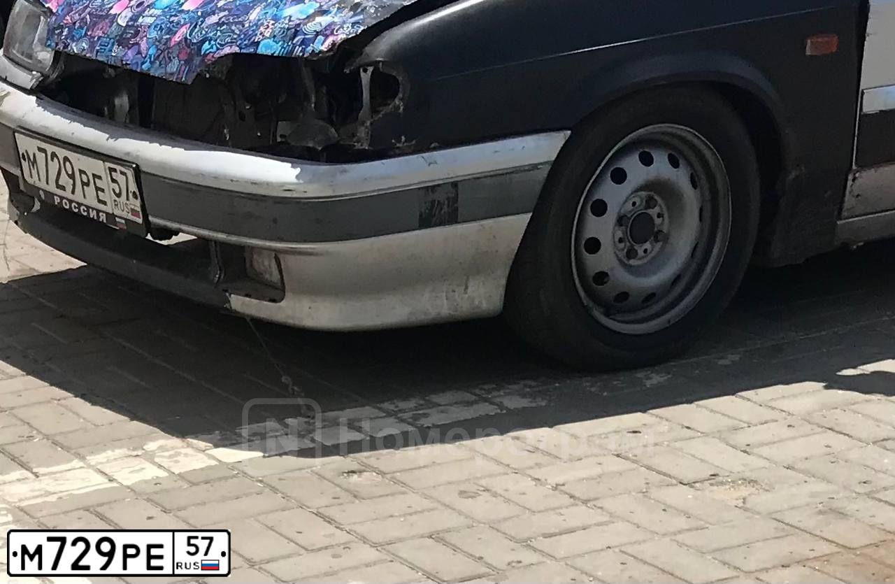 Фото автомобиля LADA 2114 SAMARA, 2004 — госномер М729РЕ57. Цвет: СВЕТЛО-СЕРЕБРИСТЫЙ МЕТАЛЛ