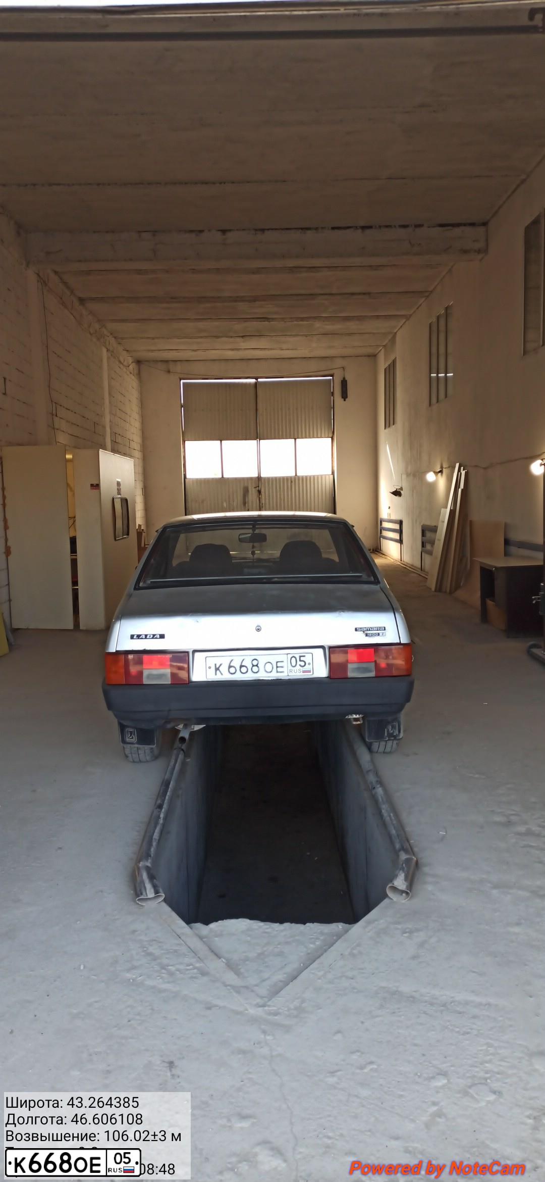 Фото автомобиля LADA 2109 SAMARA, 2001 — госномер К668ОЕ05. Цвет: БЕЛЫЙ