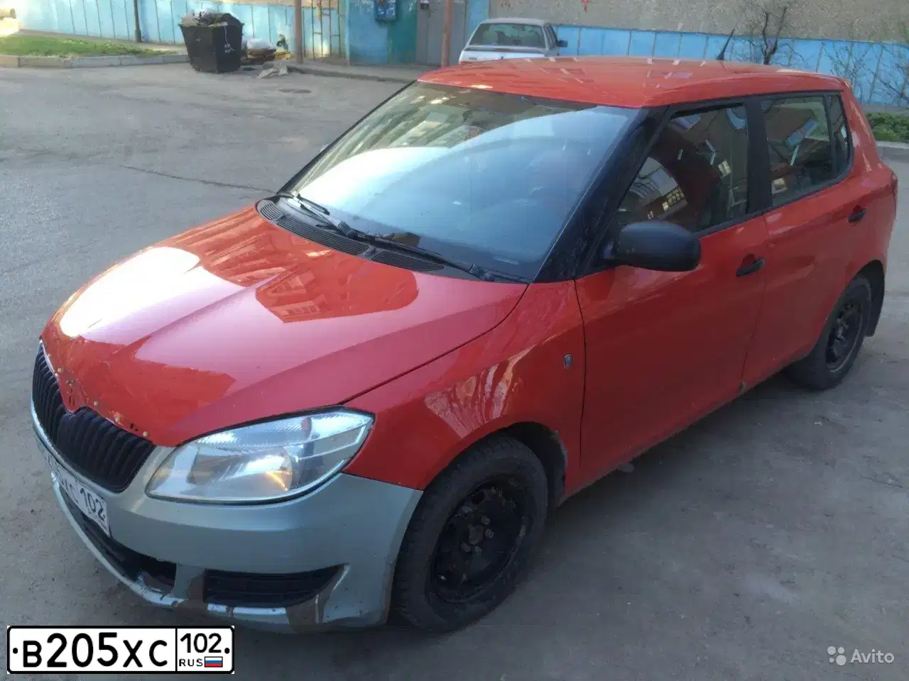 Фото автомобиля SKODA FABIA, 2010 — госномер А066ВЕ716. Цвет: КРАСНЫЙ