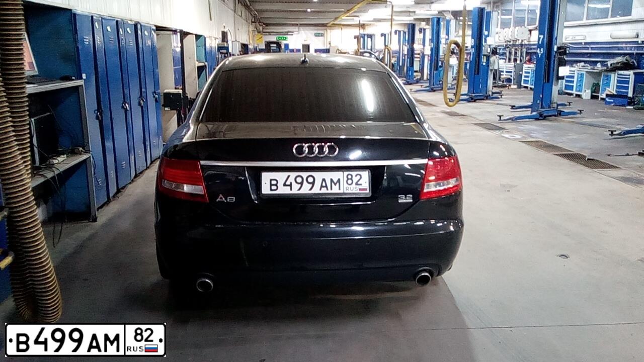 Фото автомобиля AUDI A6, 2006 — госномер Н631ОЕ797. Цвет: ЧЕРНЫЙ