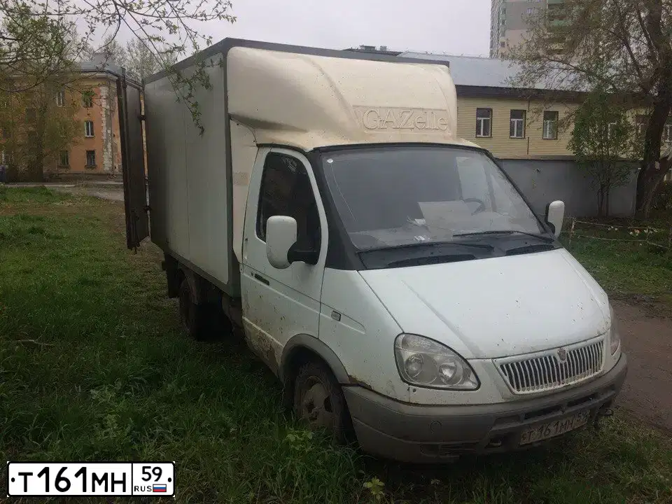 Фото автомобиля GAZ 3302 EL, 2006 — госномер Р514КР70. Цвет: Белый