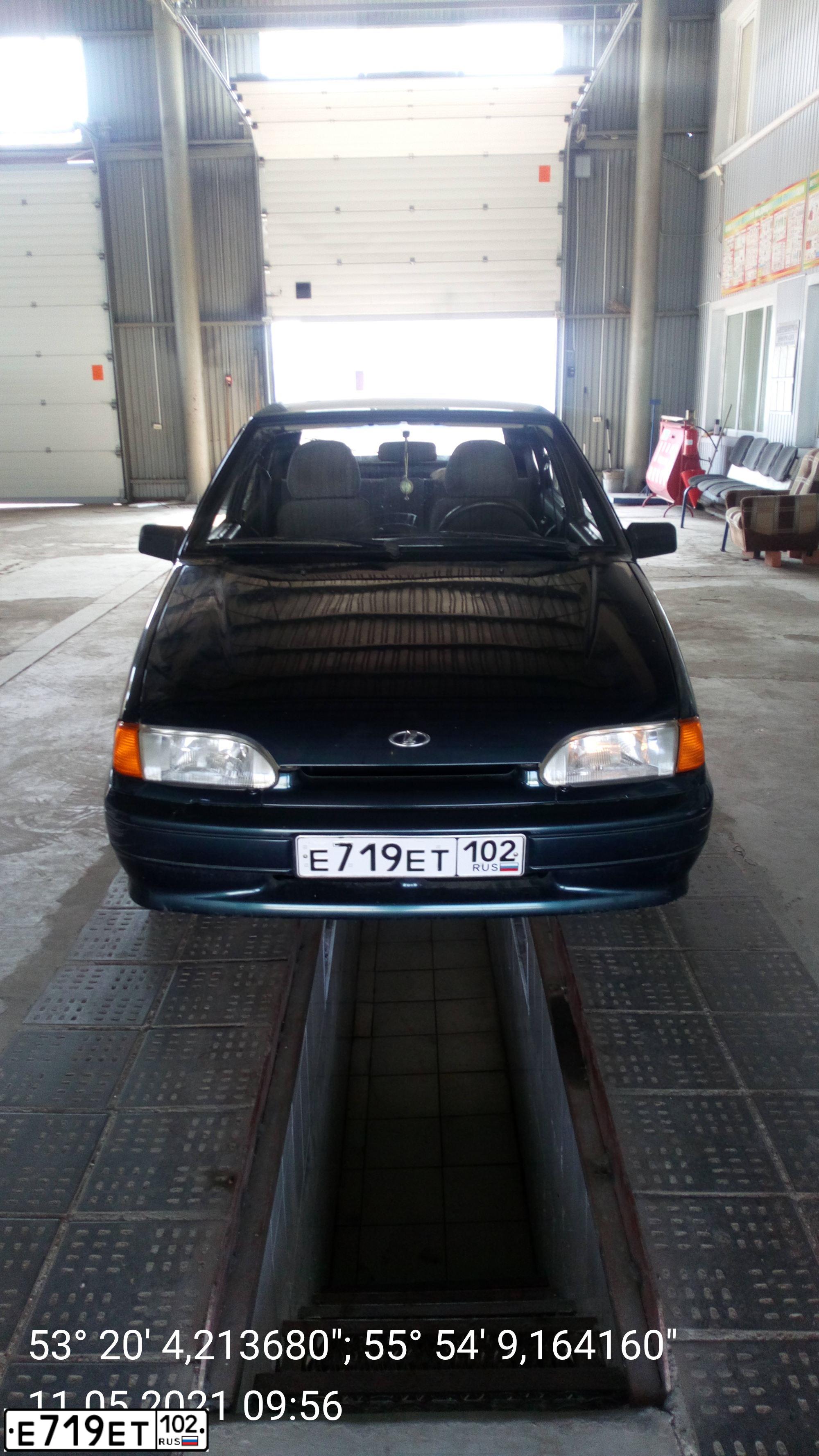 Фото автомобиля LADA 2114 SAMARA, 2007 — госномер Е719ЕТ102. Цвет: ТЕМНО-ЗЕЛЕНЫЙ