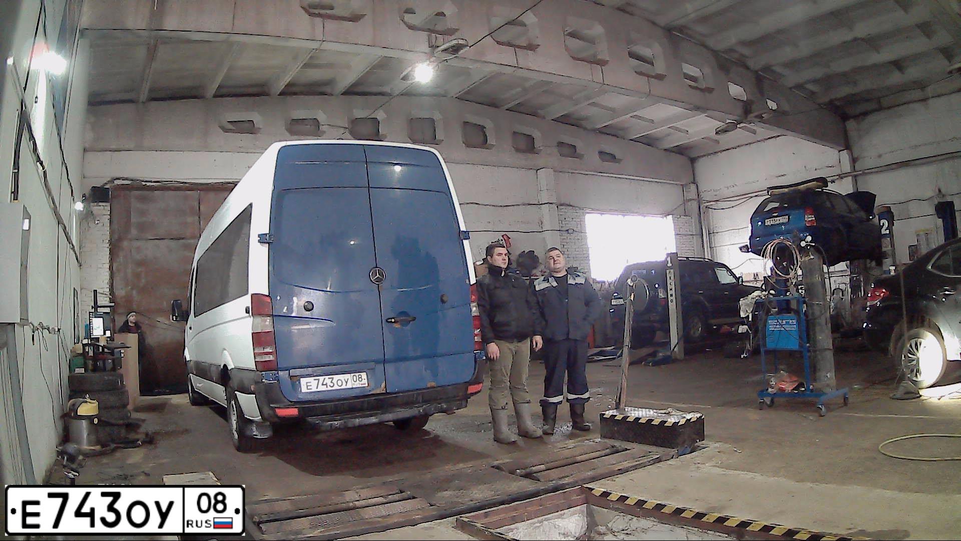 Фото автомобиля MERCEDES-BENZ SPRINTER, 2007 — госномер О476ОТ797. Цвет: Белый