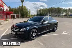 Фото автомобиля MERCEDES C-KLASSE, 2016 — госномер У609НМ71. Цвет: ЧЕРНЫЙ