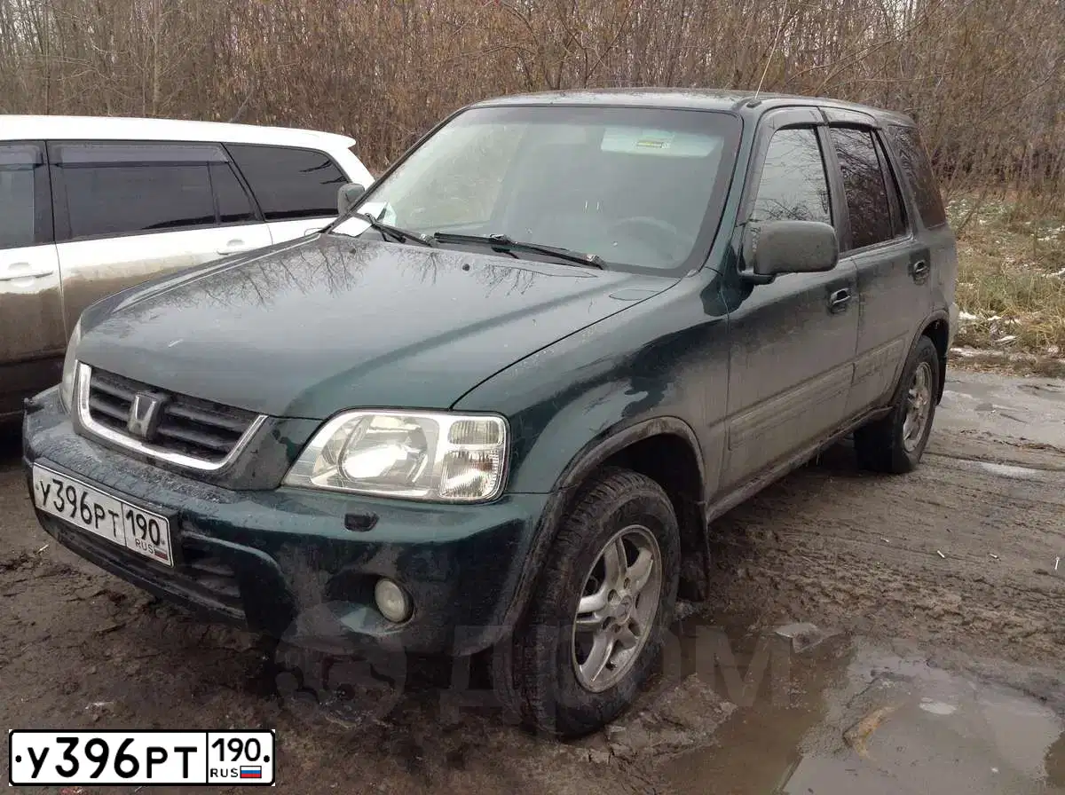 Фото автомобиля HONDA CR-V, 2000 — госномер У396РТ190. Цвет: ЗЕЛЕНЫЙ
