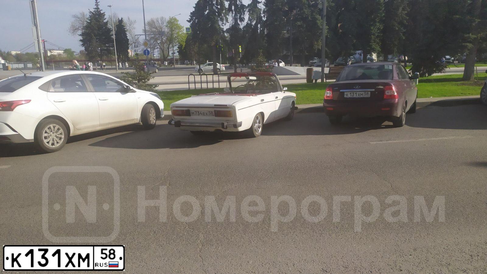 Фото автомобиля LADA 2170 PRIORA, 2008 — госномер К131ХМ58. Цвет: ТЕМНО-ВИШНЕВЫЙ