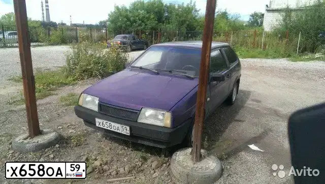 Фото автомобиля LADA 2108 SAMARA, 1997 — госномер М360НН159. Цвет: ТЕМНО-СИНИЙ