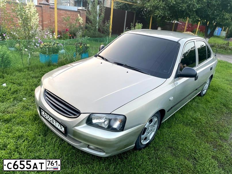 Фото автомобиля TAGAZ ACCENT, 2008 — госномер Н320ОТ33. Цвет: СВЕТЛО-БЕЖЕВЫЙ