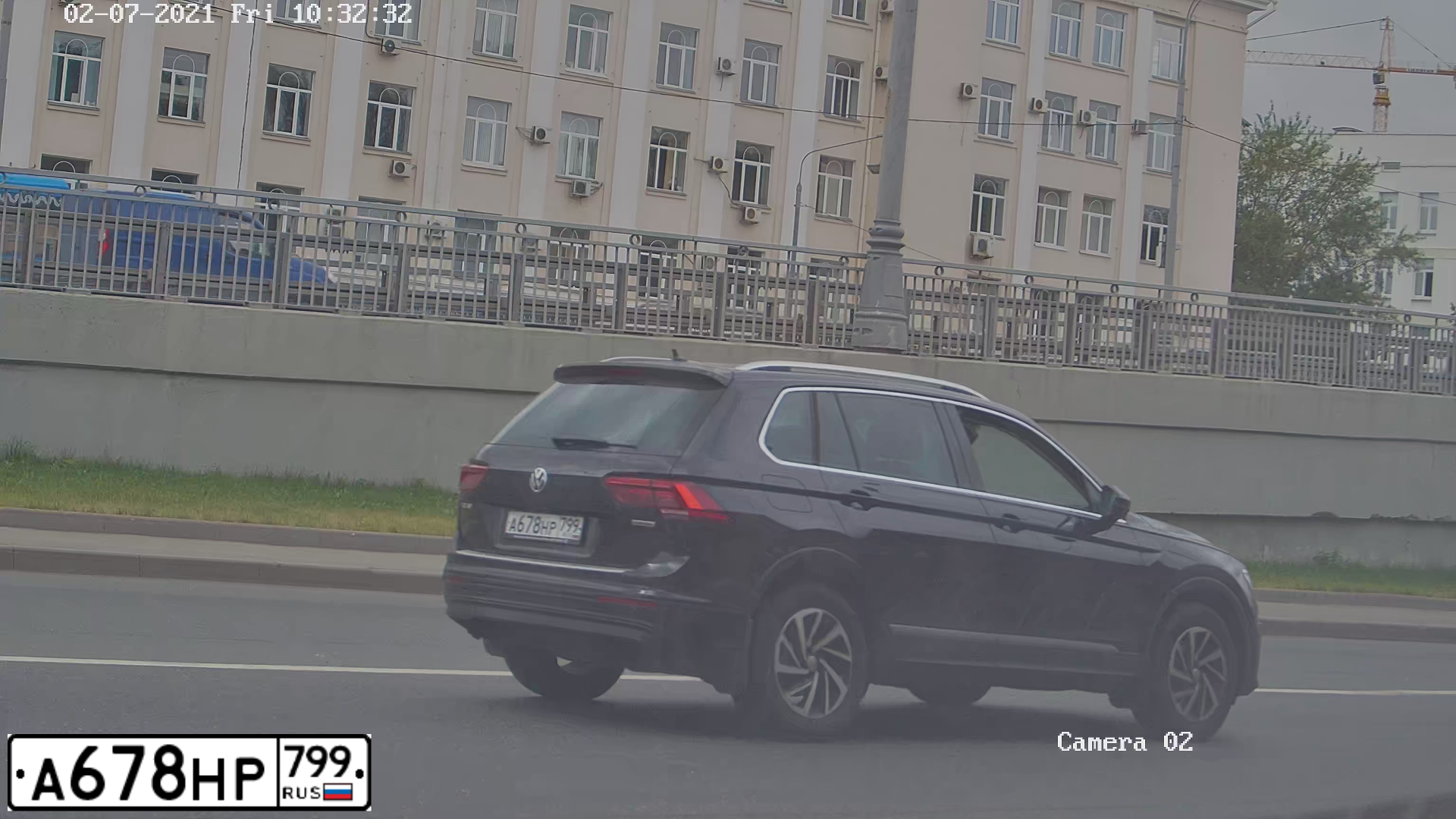 Фото автомобиля VOLKSWAGEN TIGUAN, 2018 — госномер У183УВ799. Цвет: ЧЕРНЫЙ
