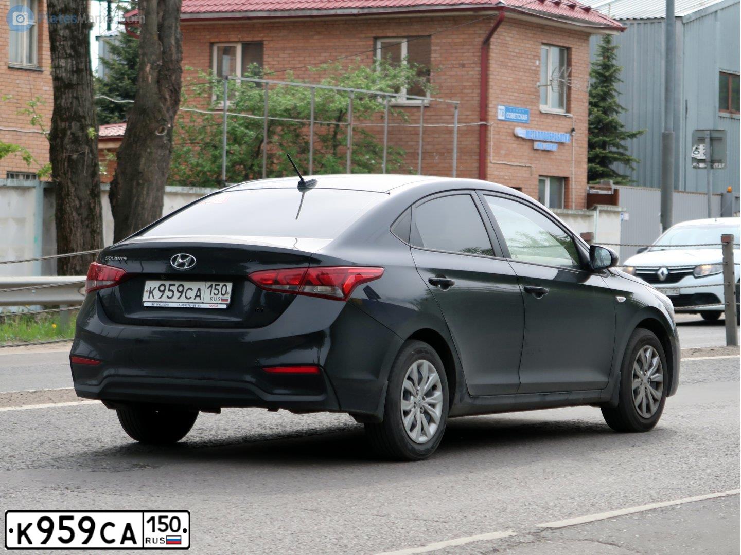 Фото автомобиля SUZUKI SX 4, 2008 — госномер К959СА150. Цвет: ЧЕРНЫЙ
