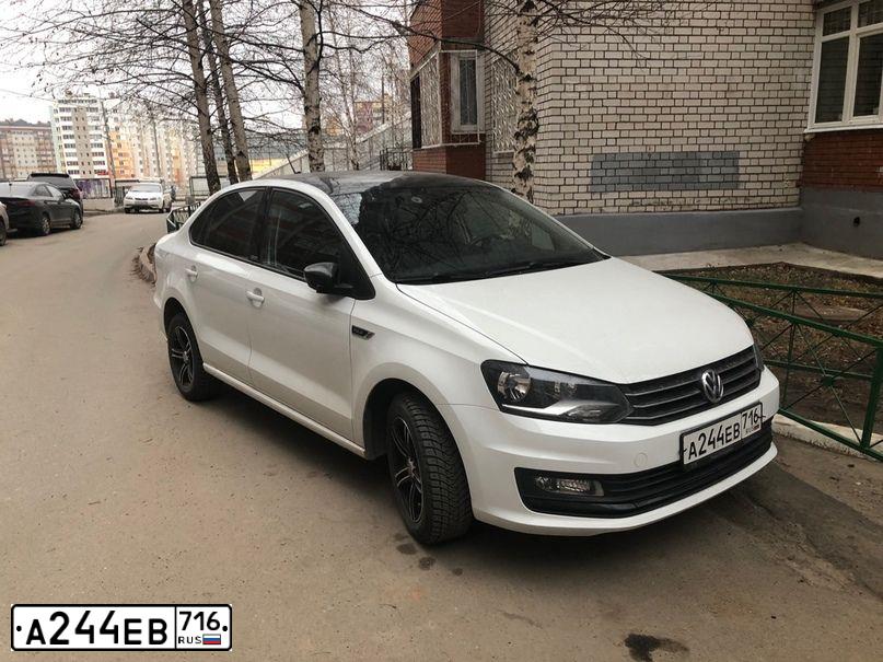 Фото автомобиля VOLKSWAGEN POLO, 2017 — госномер Т550АМ797