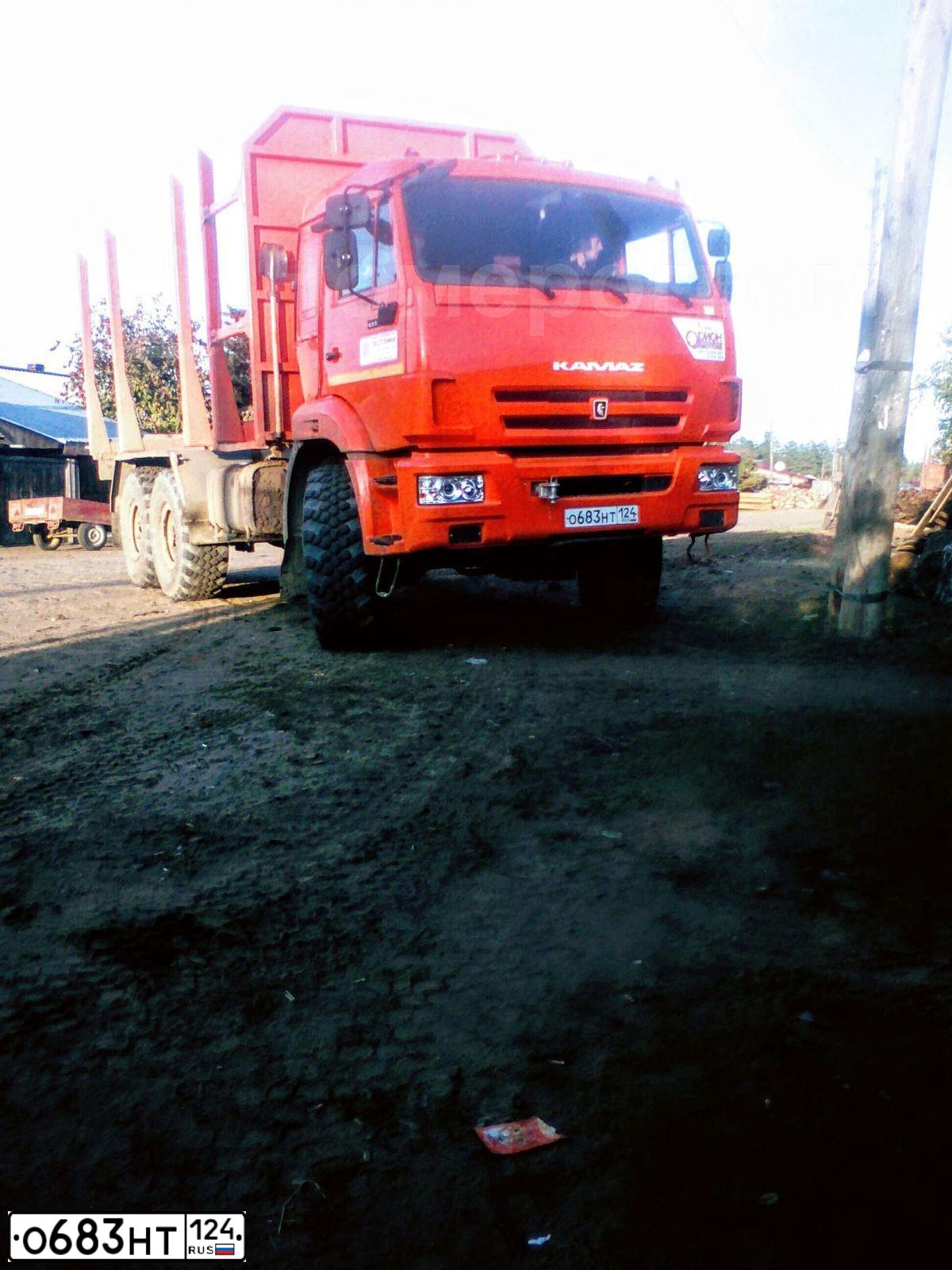 Фото автомобиля KAMAZ 43118 /6X6/, 2017 — госномер Т479ТМ797. Цвет: Оранжевый