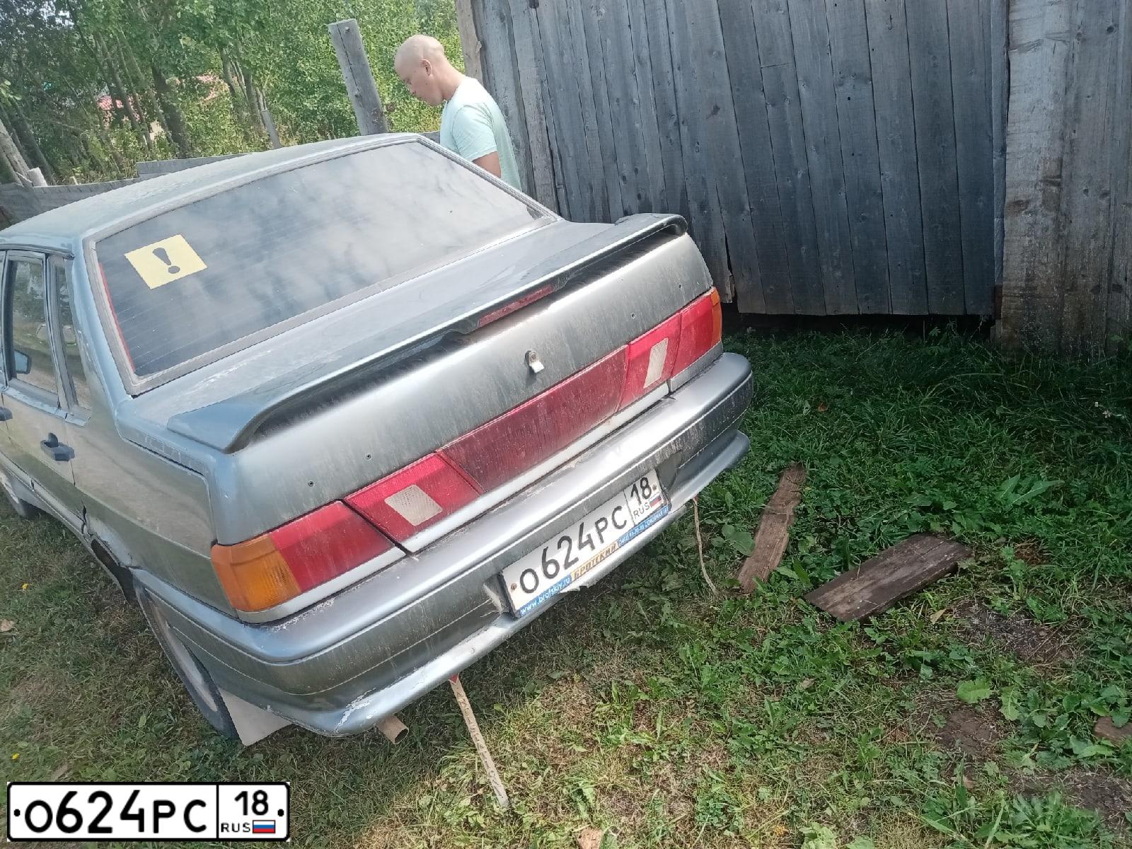 Фото автомобиля LADA 2115, 2007 — госномер Е480НУ18. Цвет: СРЕД СЕРО-ЗЕЛ МЕТ.