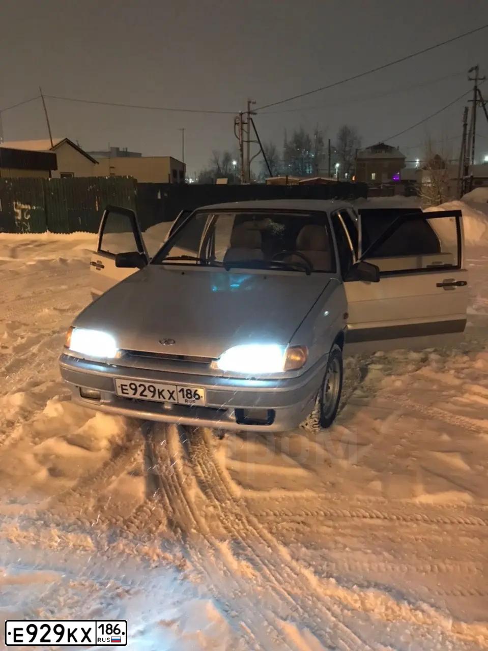 Фото автомобиля LADA 2114 SAMARA, 2004 — госномер В369КО186. Цвет: СЕРЕБРИСТО-ЖЕЛТЫЙ