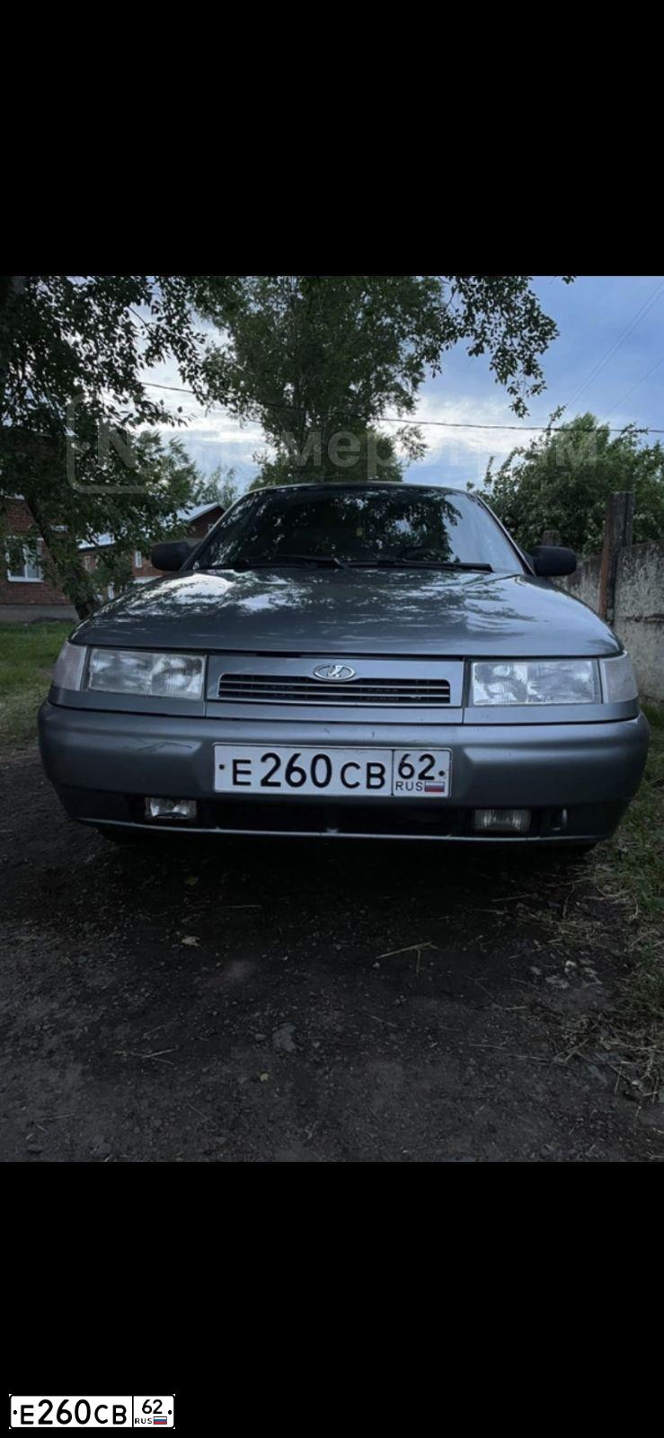 Фото автомобиля BOGDAN 2110/2111, 2011 — госномер Е260СВ62. Цвет: ТЕМНО-СЕРЫЙ