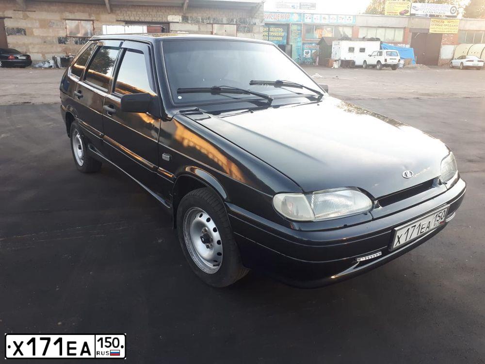 Фото автомобиля LADA 2114 SAMARA, 2007 — госномер К630ХА790. Цвет: ЧЕРНЫЙ