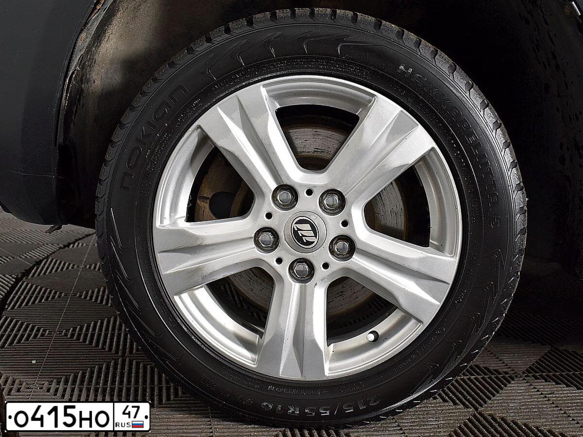 Фото автомобиля LIFAN X60, 2013 — госномер Н568СТ18. Цвет: ЧЕРНЫЙ