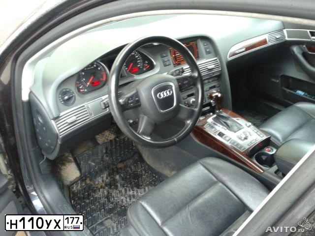 Фото автомобиля AUDI A6, 2004 — госномер Р606НА40. Цвет: ТЕМНО-СЕРЫЙ