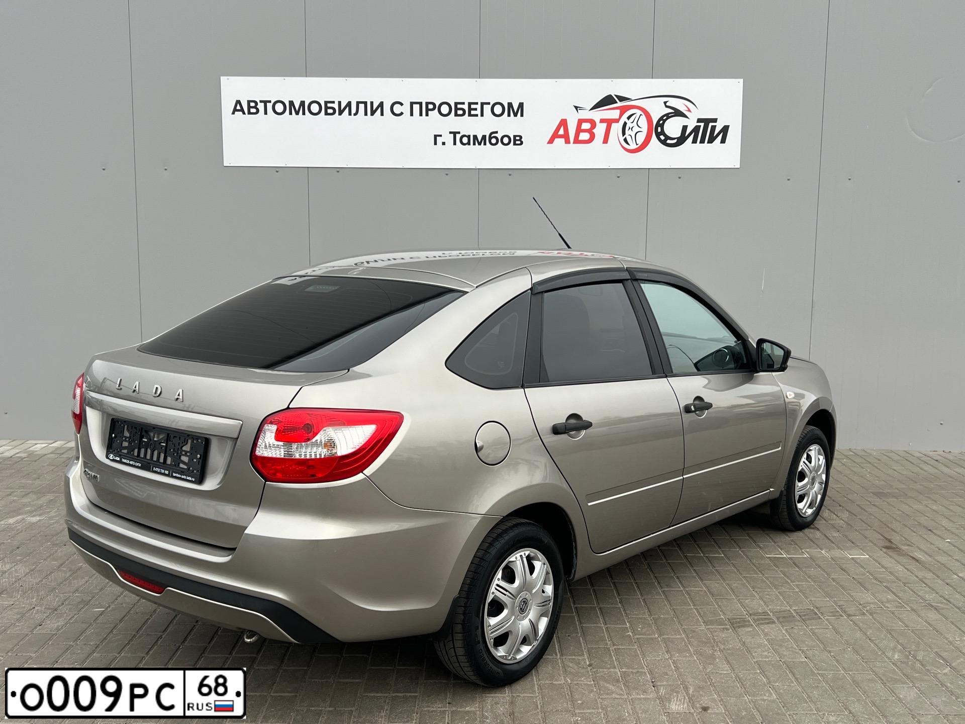 Фото автомобиля LADA GRANTA, 2020 — госномер Р536МО68