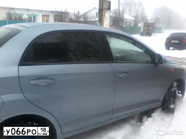 Фото автомобиля CHERY BONUS /A13/, 2011 — госномер Р041ВА181. Цвет: Серый