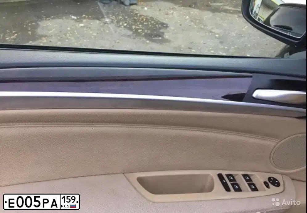 Фото автомобиля BMW X5, 2008 — госномер Е005РА159. Цвет: ЧЕРНЫЙ