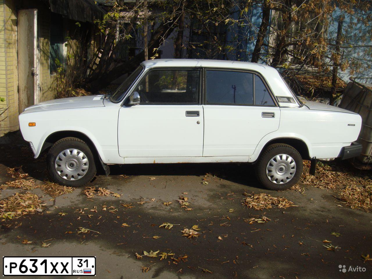 Фото автомобиля LADA 2107, 1997 — госномер О828ОТ71