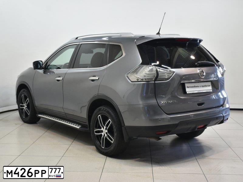 Фото автомобиля NISSAN X-TRAIL, 2015 — госномер А273АУ181. Цвет: Серый