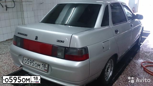Фото автомобиля LADA 2110 LADA, 2006 — госномер О595ОМ18. Цвет: СВЕТЛО-СЕРЕБР  МЕТАЛ