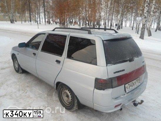 Фото автомобиля LADA 2111, 2004 — госномер Н272ОР702. Цвет: Серебристо-Желтый