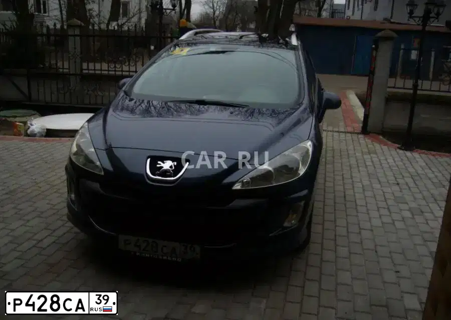 Фото автомобиля PEUGEOT 308, 2008 — госномер С080ТР39