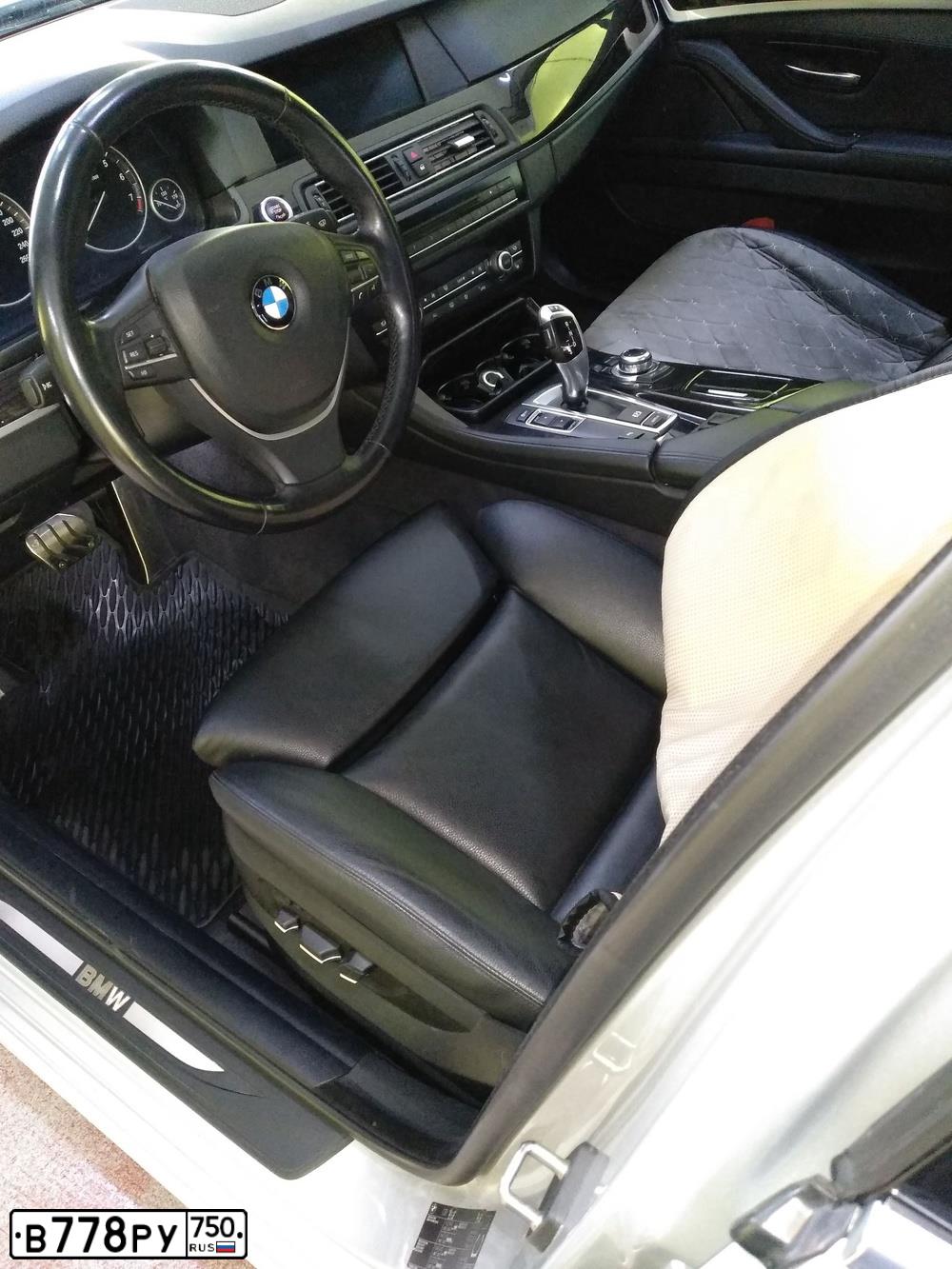 Фото автомобиля BMW W SERIE 5, 2011 — госномер В690РХ197. Цвет: Серебристый