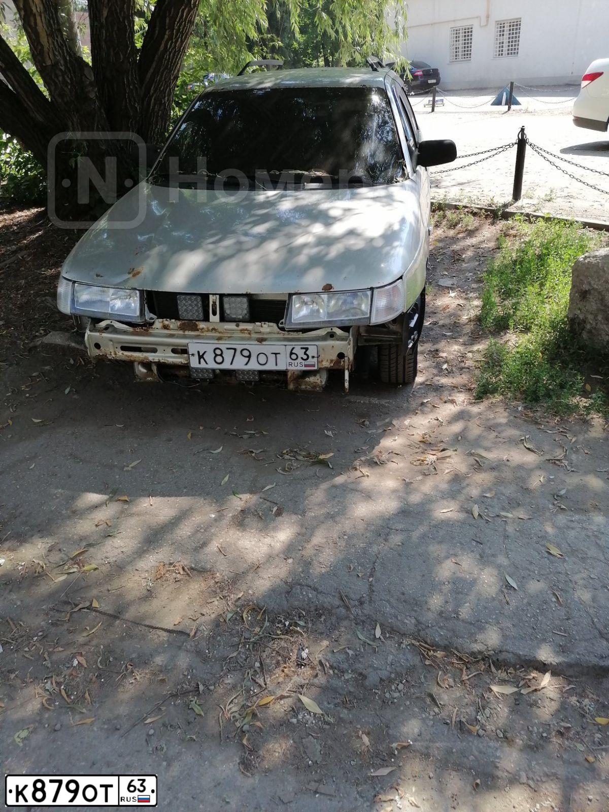 Фото автомобиля LADA 2111, 2004 — госномер К879ОТ63. Цвет: СЕРЕБРИСТО-БЕЖЕВЫЙ