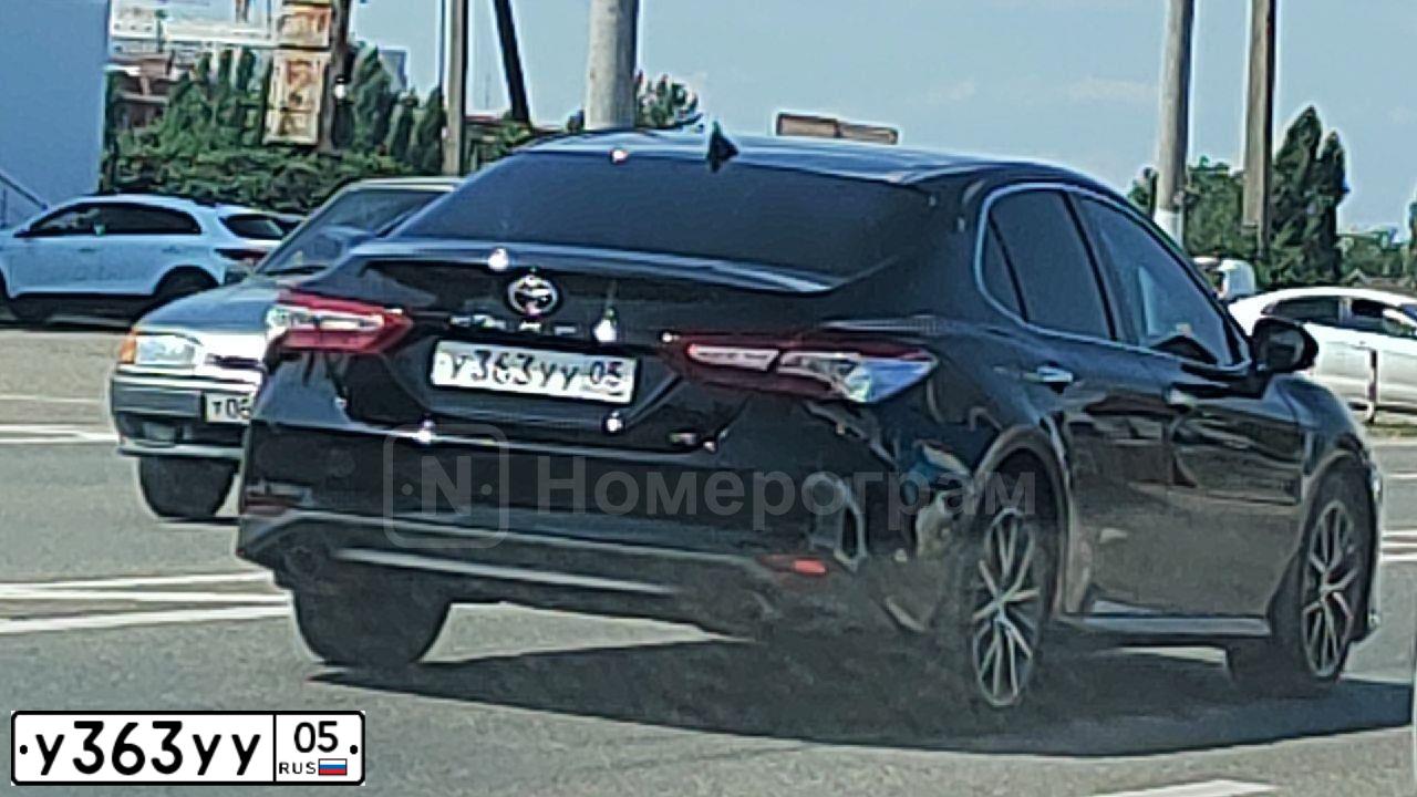 Фото автомобиля TOYOTA CAMRY, 2018 — госномер М787СМ95