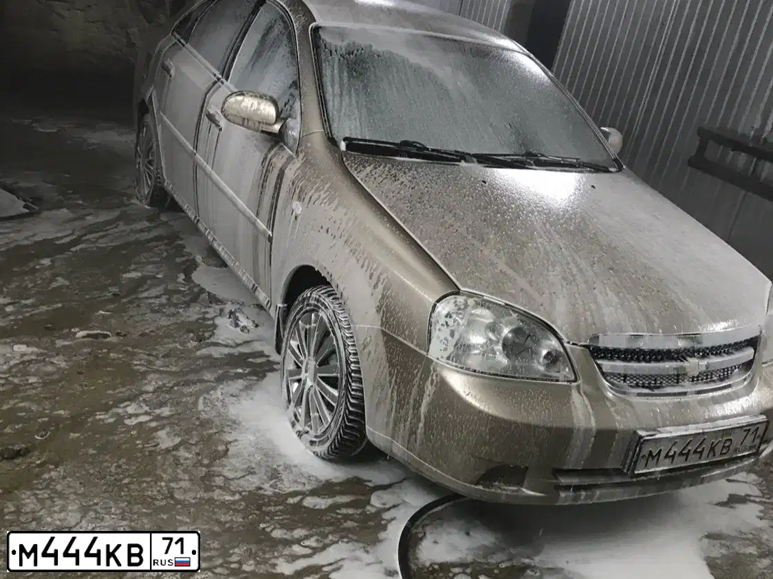 Фото автомобиля CHEVROLET LACETTI, 2008 — госномер М444КВ71. Цвет: БЕЖЕВЫЙ