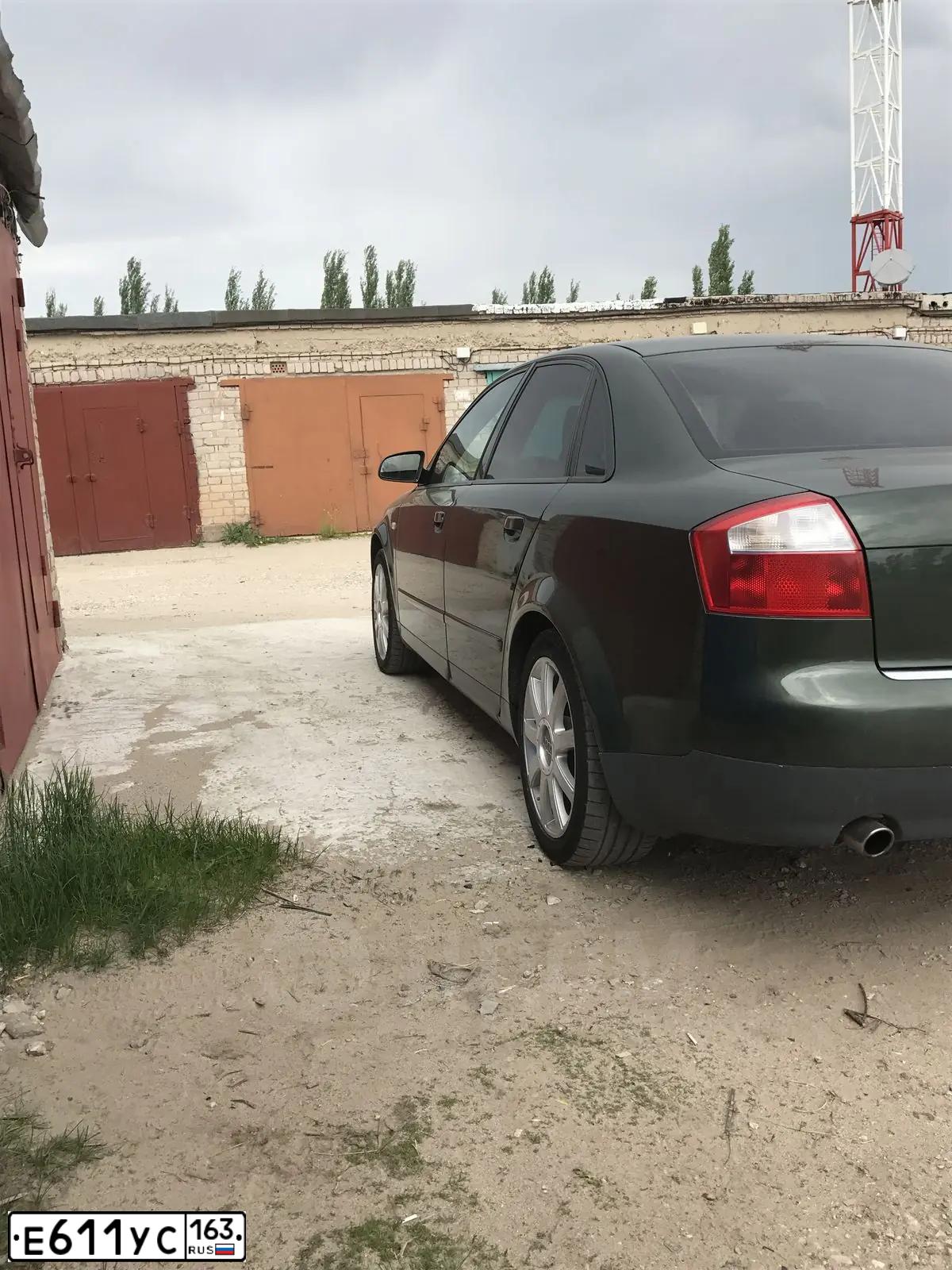 Фото автомобиля AUDI A4, 2001 — госномер М342ТВ164. Цвет: ЗЕЛЕНЫЙ