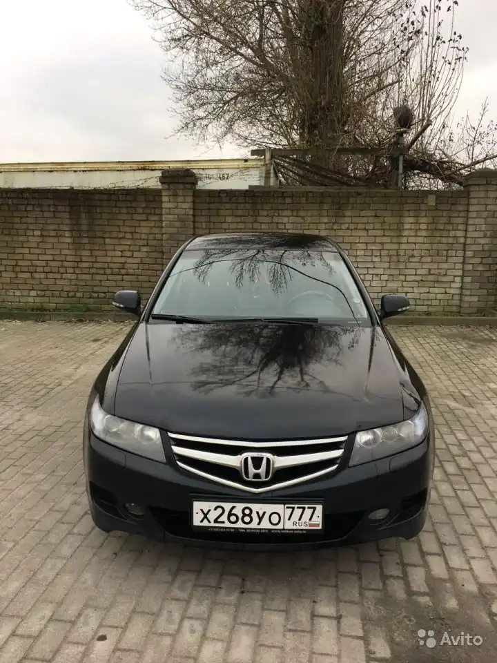 Фото автомобиля HONDA ACCORD, 2007 — госномер С045НТ39. Цвет: ЧЕРНЫЙ