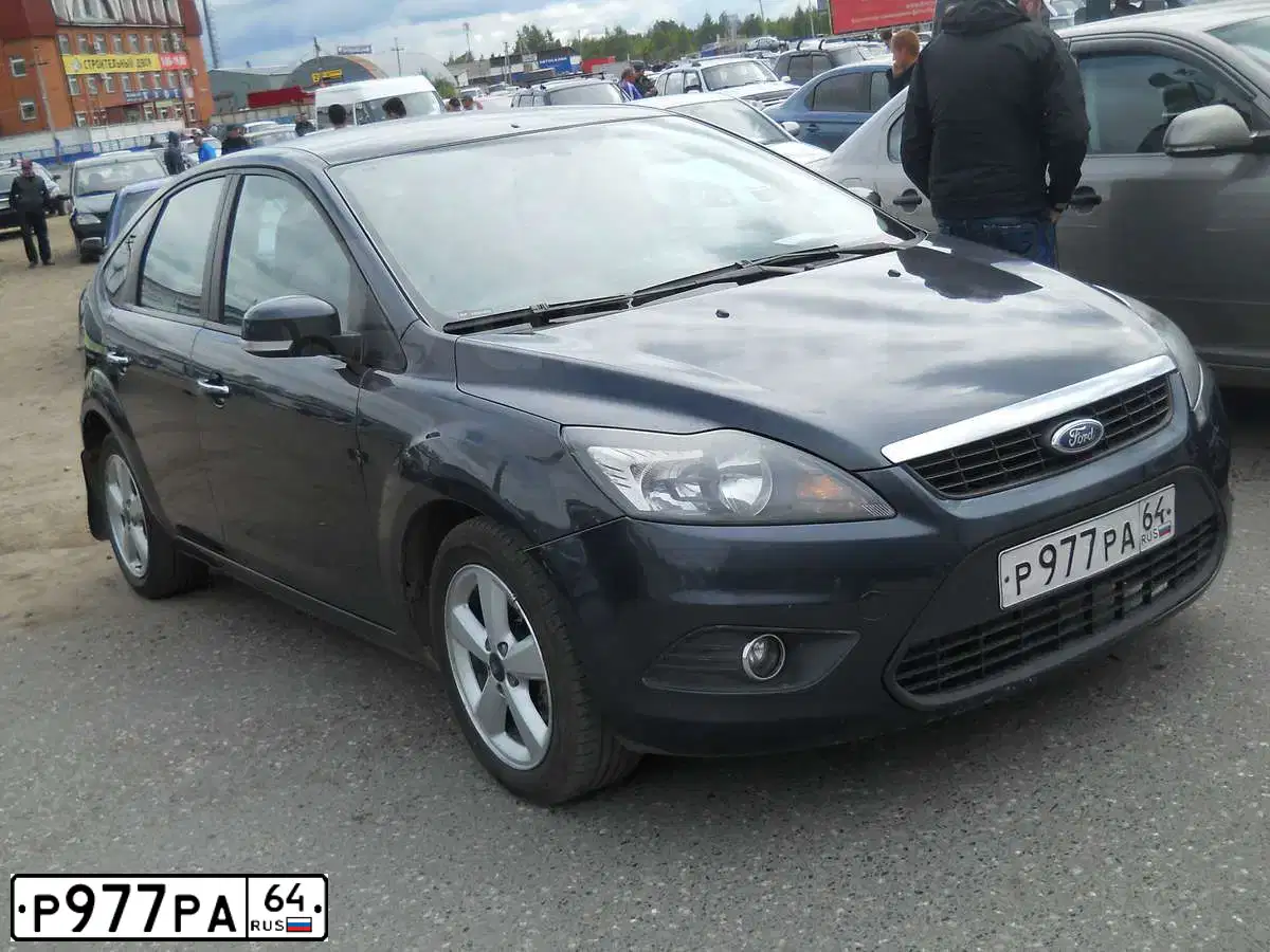 Фото автомобиля FORD D FOCUS, 2008 — госномер В261НМ196. Цвет: ТЕМНО-СЕРЫЙ