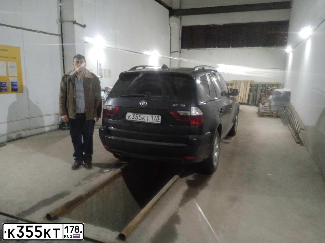 Фото автомобиля BMW X3, 2007 — госномер В674УР797. Цвет: ЧЕРНЫЙ