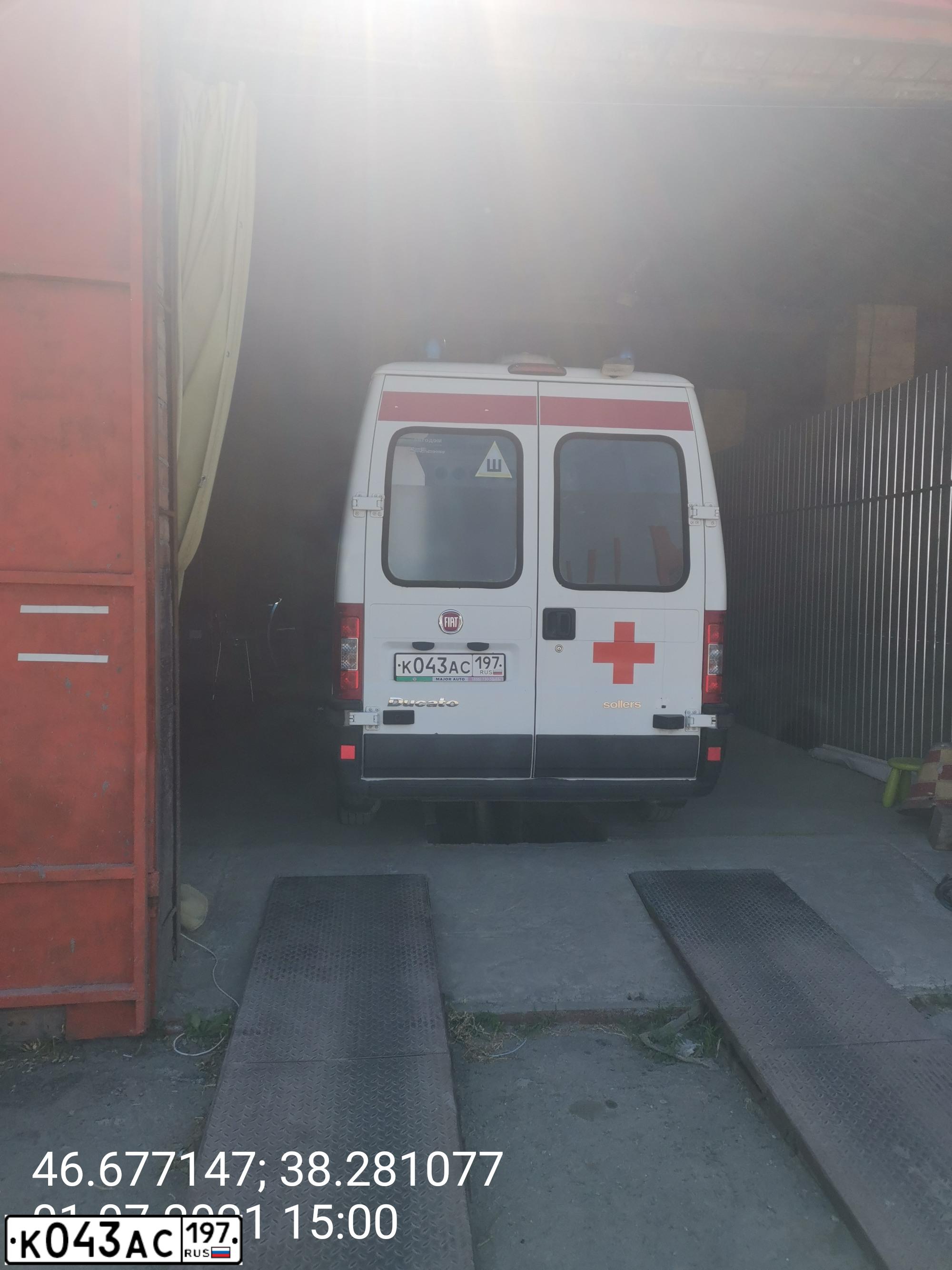 Фото автомобиля FIAT DUCATO, 2011 — госномер С869ЕЕ977. Цвет: БЕЛЫЙ