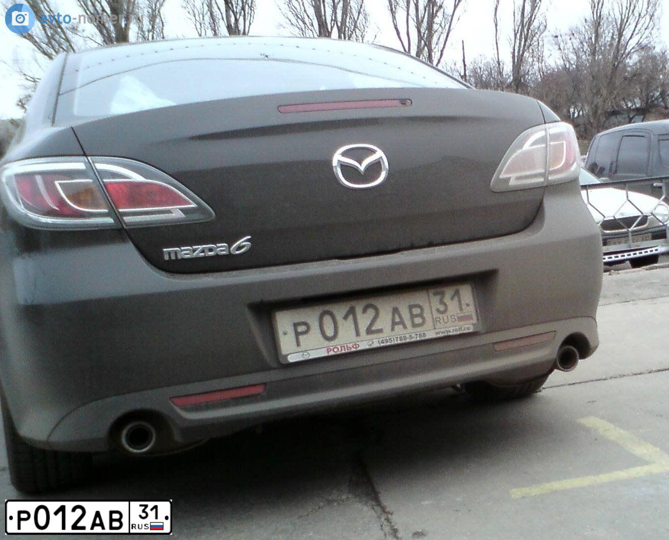 Фото автомобиля MAZDA 6, 2010 — госномер Т457ОК71. Цвет: Коричневый