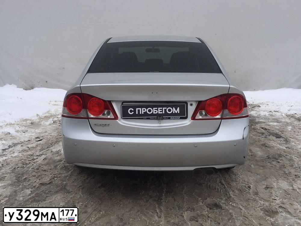 Фото автомобиля HONDA CIVIC, 2006 — госномер Р497МК716. Цвет: Серый