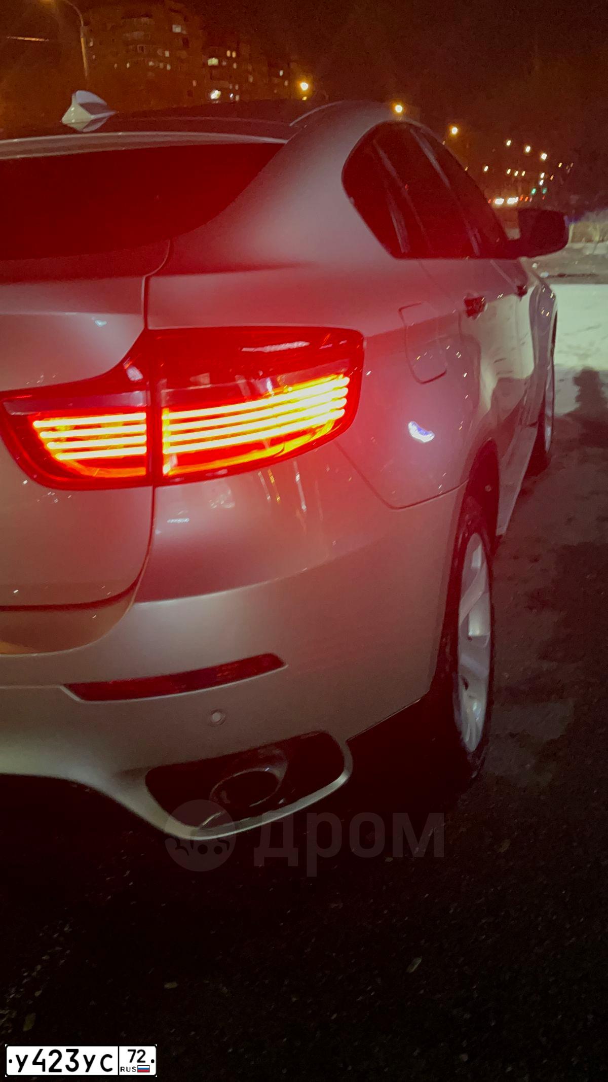 Фото автомобиля BMW X6, 2008 — госномер О317ХЕ29. Цвет: Серебристый