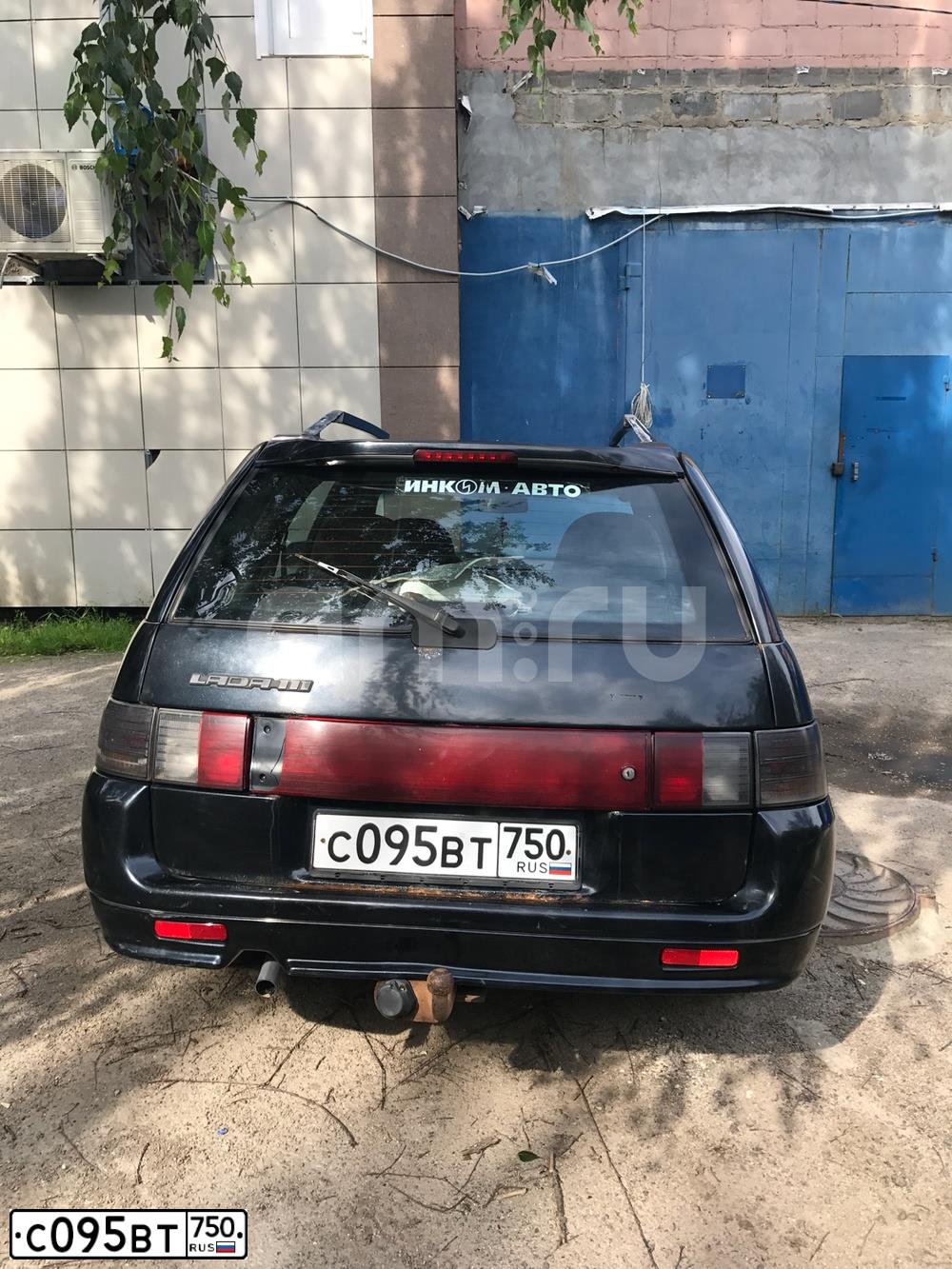 Фото автомобиля LADA 2111, 2005 — госномер С095ВТ750. Цвет: ЧЕРНЫЙ