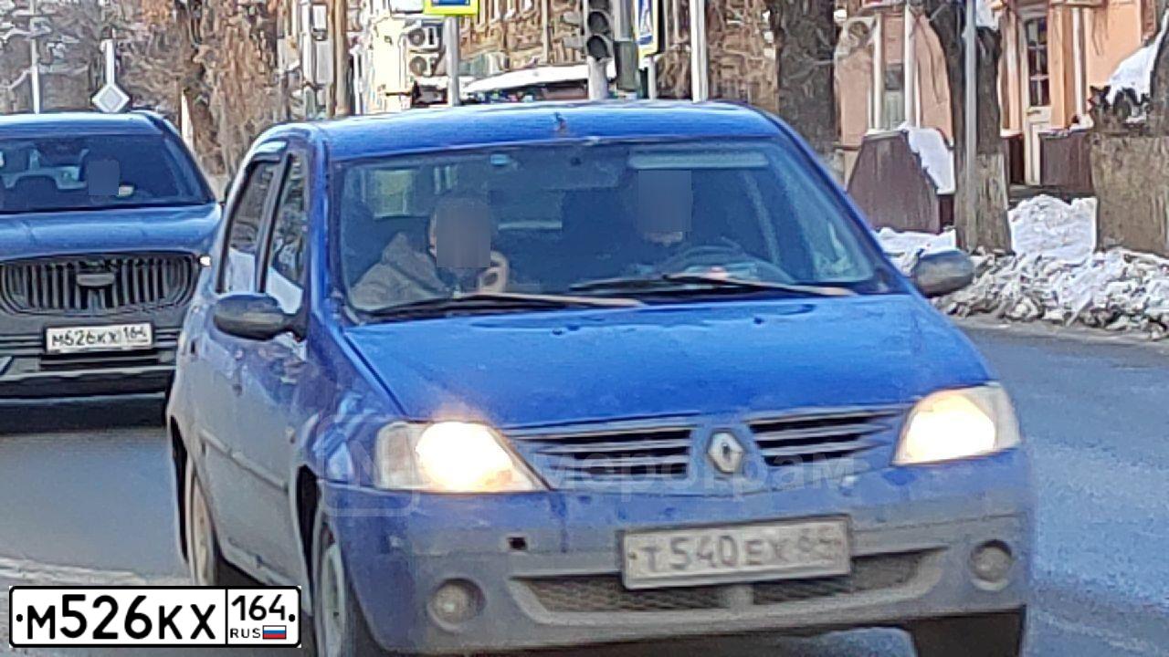 Фото автомобиля LADA PRIORA, 2009 — госномер Т793НН73. Цвет: Сине-Черный